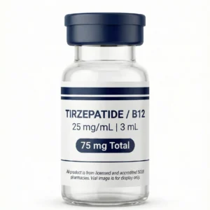 Tirzepatide/B12 - 25mg-ml 3ml (75mg)
